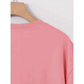 [Men's Slogan T-Shirt] Soft Polyester Men's Street Fashion T-Shirt | 