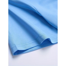 Men's Casual Short Sleeve T-Shirt with 