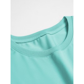 Men's Casual Short Sleeve T-Shirt with 