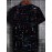 Men's Futuristic Circuit Board Graphic T-Shirt - Sporty Tech-Inspired Design, Vibrant Neon Geometric Print, Breathable Summer Tee, Machine Washable Regular Fit Round Neck, Techthemed Apparel, Comfortable Wear