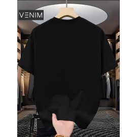 New Men's Round Neck T-Shirt, Creative 