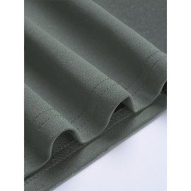 Men'S Vibrant Orange Graphic T-Shirt - 