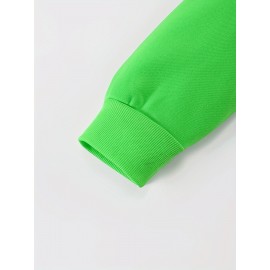 Men's Jesus The Way Truth Life John 14:6 Scripture Hoodie - Brown with Bold Yellow Lettering, Casual Pullover Hooded Sweatshirt, Regular Fit Autumn Winter Comfortable Religious Apparel