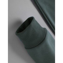 Men's Tokyo Japan Graphic Hoodie - Green Casual Pullover with Kangaroo Pocket & Adjustable Drawstring, Geometric Print Streetwear, Machine Washable All-Season Comfort