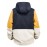 [Casual Hooded Jacket] Durable Polyester Men's Hooded Jacket | Casual Color Block Zip-Up Windbreaker, Machine Washable, Ideal for All Seasons, Windbreaker Jacket, P5