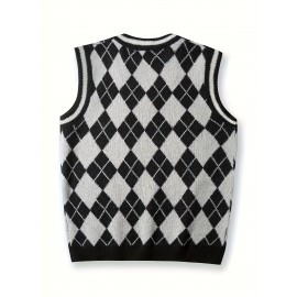 Casual Fashion Men's Knit Vest