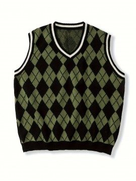 Casual Fashion Men's Knit Vest