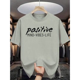 Men's Casual Short Sleeve T-Shirt with 