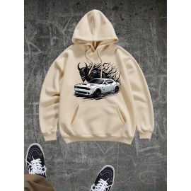 Men'S Casual Hoodie with 