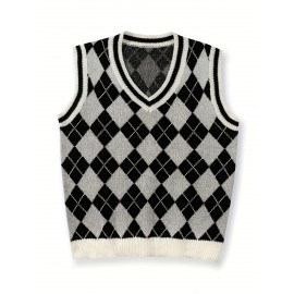 Casual Fashion Men's Knit Vest